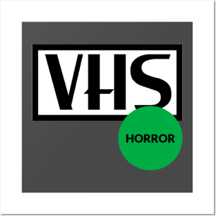 VHS Horror Tag Posters and Art